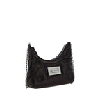 Maison Margiela Black Calf Leather Bos Taurus Shoulder Bag