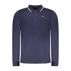 Norway 1963 Blu Cotton Mens Polo Shirt