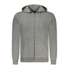 Norway 1963 Grigio Poliammide Mens Cardigan
