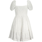 Guess Jeans Bianco Cotton Women Dress