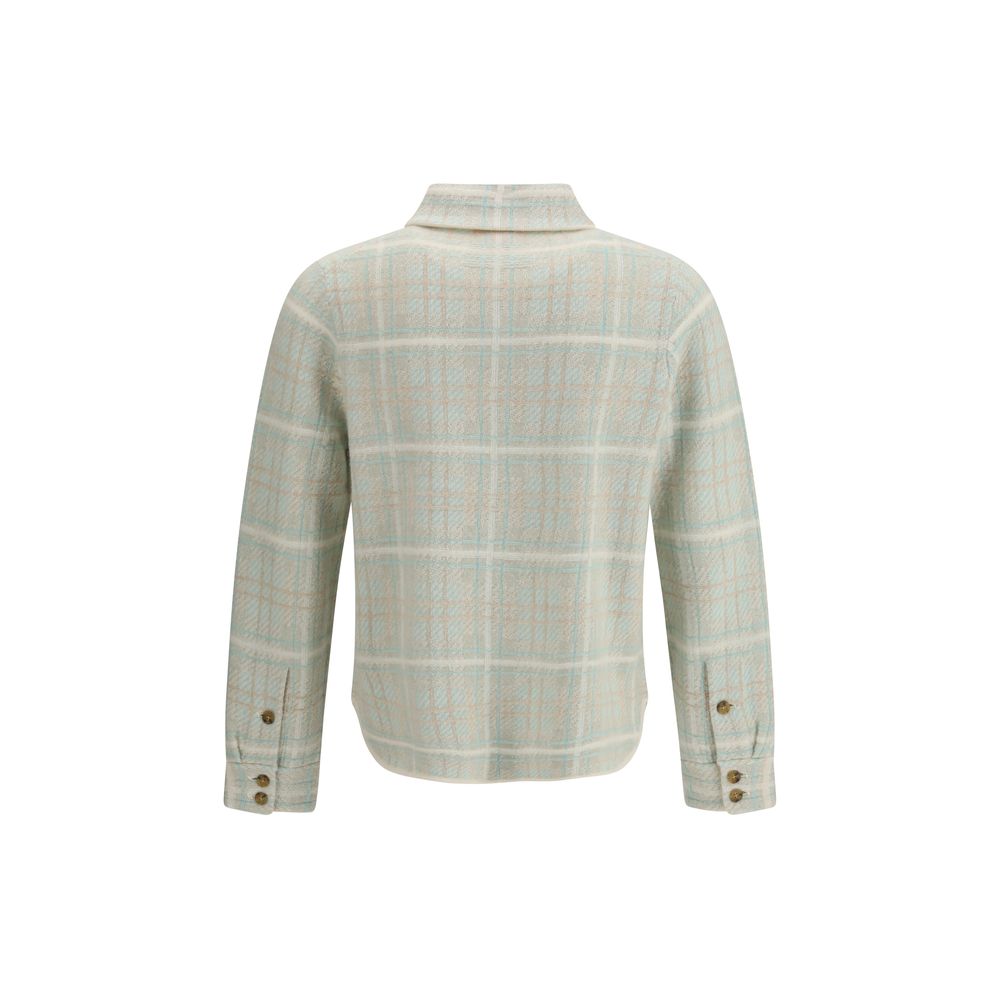 Guest in Residence Multicolor Cashmere Denim Jacket