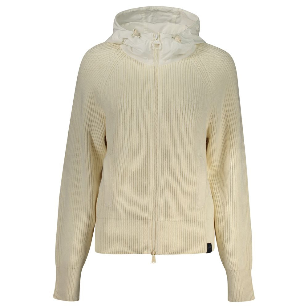 North Sails White Polyester Women Cardigan