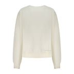 North Sails Bianco Cotton Women Sweatshirt
