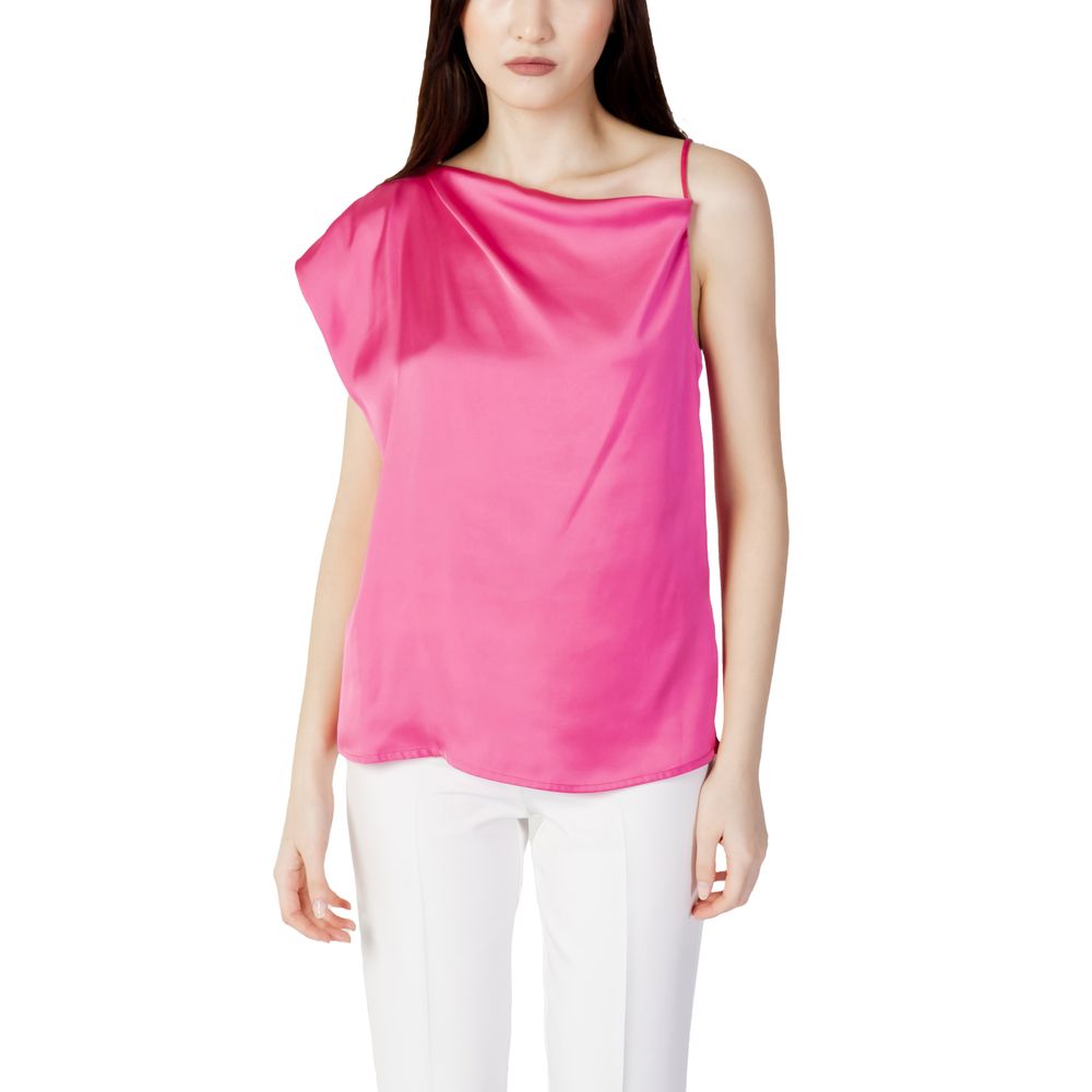 Hanny Deep Multicolor Polyester Tank Tops