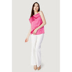 Hanny Deep Multicolor Polyester Tank Tops