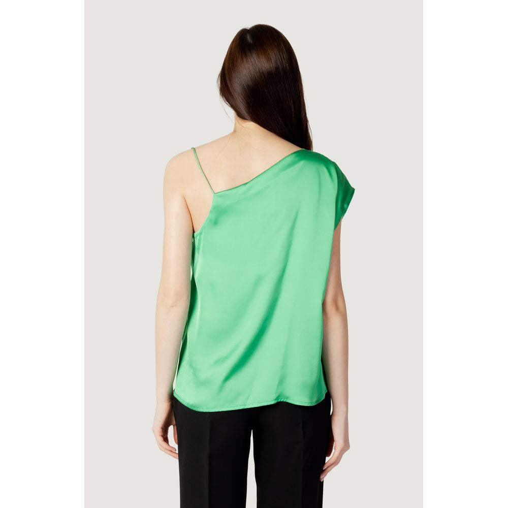 Hanny Deep Bicolor Polyester Tank Tops