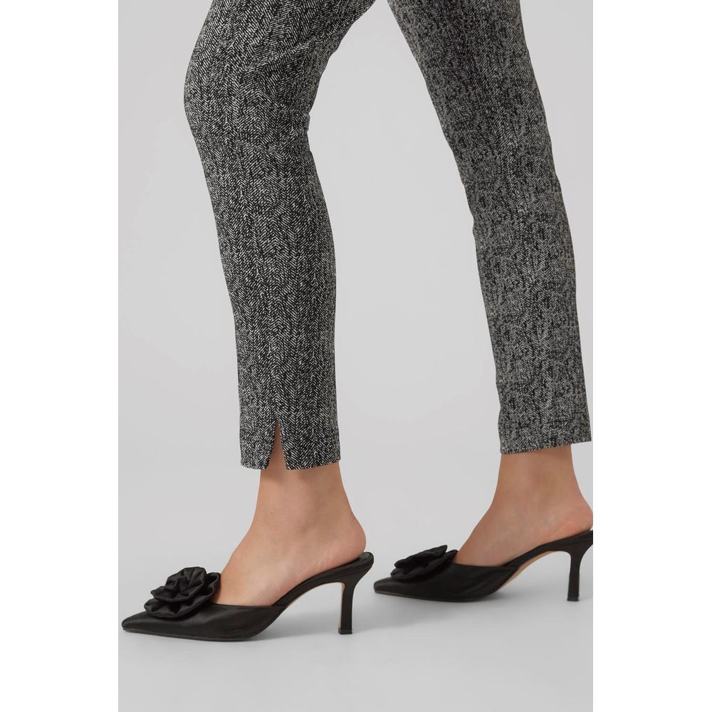 Aware Black Viscose Dress Pants