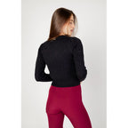 Hanny Deep Bordeaux Polyester Pants