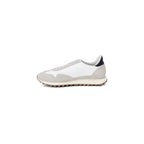 Blauer Gray Leather Athletic Sneakers