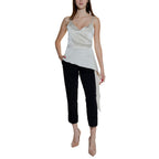 Silence Beige Polyester Top