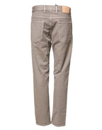 PT Torino Brown Bull Denim Reggae Mastice Straight Trouser Jeans