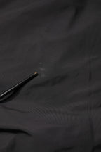 Valentino Black Mid Waist Men Tapered Dress Trouser Pants