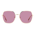 Polaroid Rose Gold Stainless Steel Sunglasses