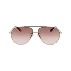 Victoria Beckham Gold Metal Sunglasses