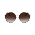 Victoria Beckham Gold Metal Sunglasses