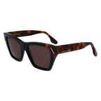 Victoria Beckham Black Acetate Sunglasses