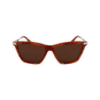 Victoria Beckham Brown Acetate Sunglasses