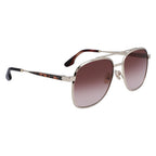 Victoria Beckham Gold Metal Sunglasses