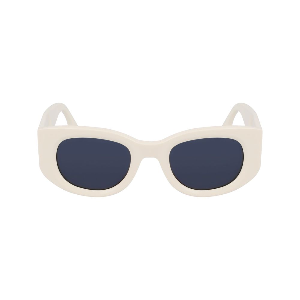 Victoria Beckham Gray Acetate Sunglasses