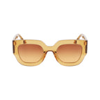 Victoria Beckham Brown Acetate Sunglasses