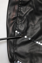 Philosophy di Lorenzo Serafini Black Embellished Tapered  Pants