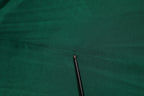 Dolce & Gabbana Dark Green High Waist Midi Skirt Pencil Cut Pleated