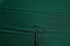 Dolce & Gabbana Dark Green High Waist Midi Skirt Pencil Cut Pleated