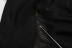 Dolce & Gabbana Black Viscose Turtle Neck Pullover Top