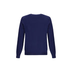 Brunello Cucinelli Blue Wool Oves Aries Sweatshirt