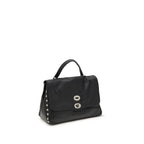 Zanellato Blue Calf Leather Bos Taurus Shoulder Bag