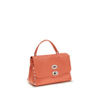 Zanellato Multicolor Calf Leather Bos Taurus Shoulder Bag