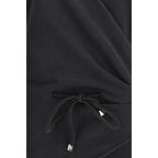 The Attico Black Cotton Casual Dress
