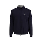 Brunello Cucinelli Blue Polyamide Shell Jacket