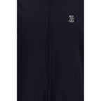 Brunello Cucinelli Blue Polyamide Shell Jacket