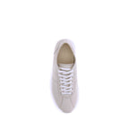 The Row Beige Calf Leather Bos Taurus Low Top Sneakers
