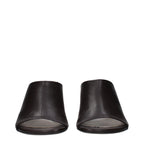 Lanvin Black Leather High Heel Pumps