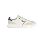 Gas White Polyester Men Sneaker