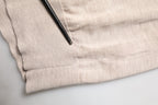 Dolce & Gabbana Beige Cashmere Collared PoloPullover  Sweater