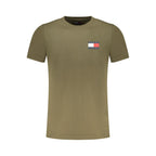 Tommy Hilfiger Verde Cotton Men T-Shirt