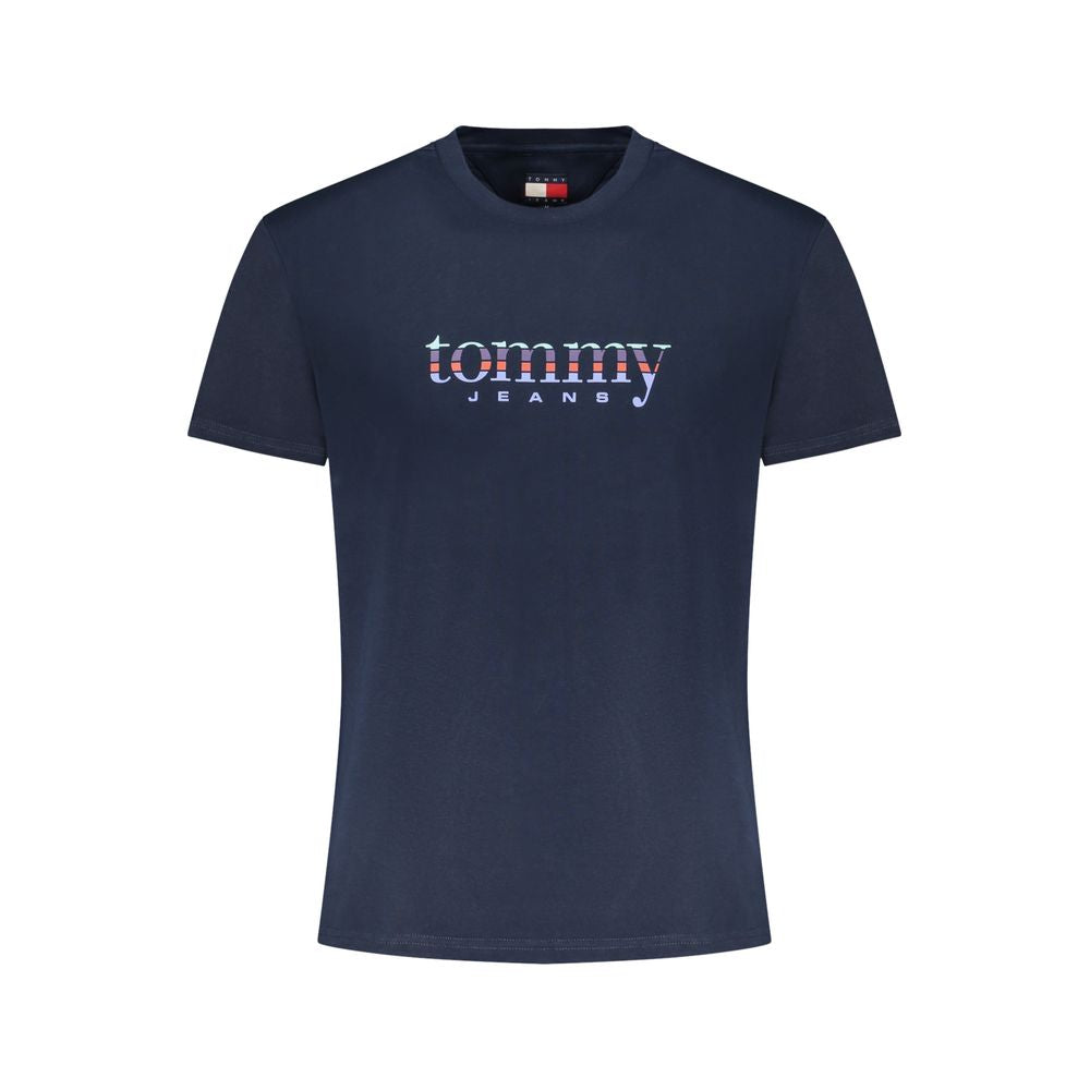 Tommy Hilfiger Blue Cotton T-Shirt
