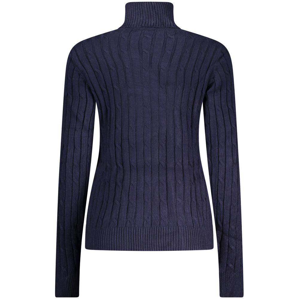 Norway 1963 Blu Viscosa Donna Maglia