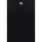 Fendi Black Cotton T-Shirt