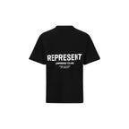 Represent Black Cotton T-Shirt