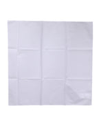 Dolce & Gabbana White Silk Lace Stole Square Foulard  Scarf