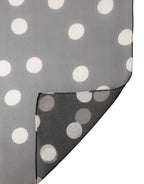 Dolce & Gabbana Black Polka Dot Silk Neck Wrap Shawl 205cm x 137cm Scarf