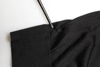 Dolce & Gabbana Black Silk Collared Short Sleeve Polo  T-shirt
