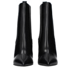 Valentino Garavani Black Leather Ankle Boots