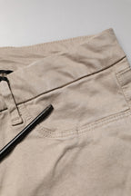 J Brand Beige Skinny Mid Waist Chino Casual Trouser Pants