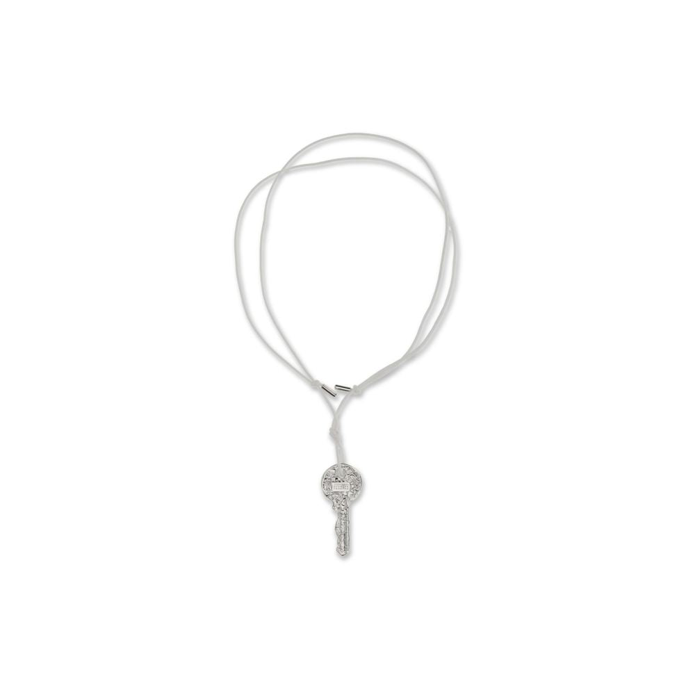 MM6 Silver Brass Necklace