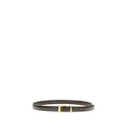 The Row Brown Calf Leather Bos Taurus Regular Belt